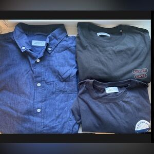 Bundle Of 3 Saturdays, New York City Shirts Size Large ! New! ￼